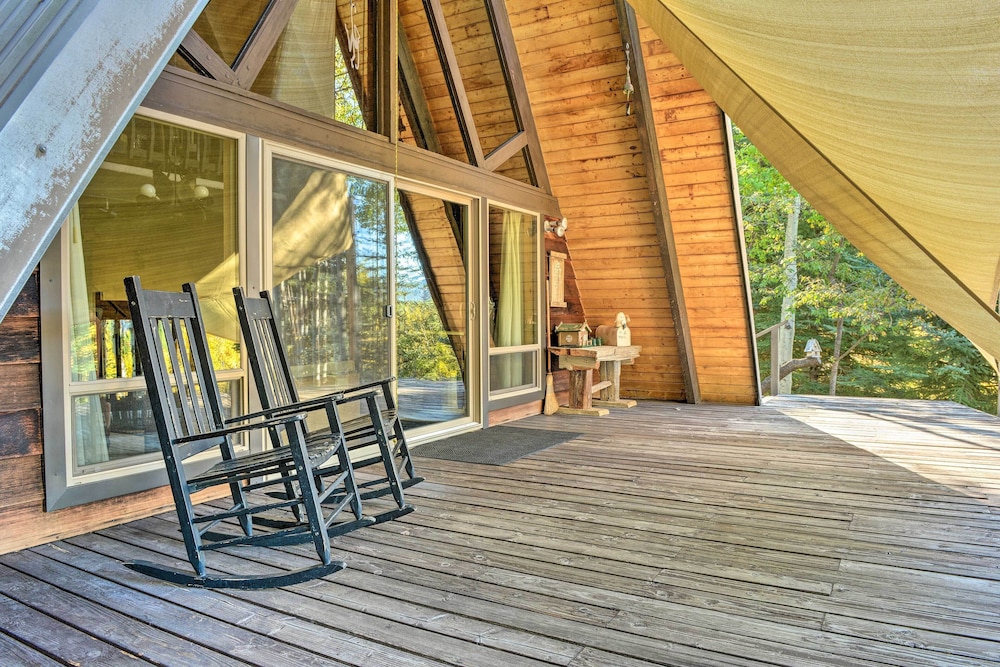 Irwin A Frame Cabin With Deck And Mountain Views 17921683 — Irwin