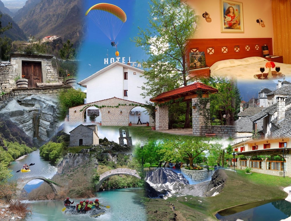 Faraggi Hotel - carbon neutral hotel in Konitsa