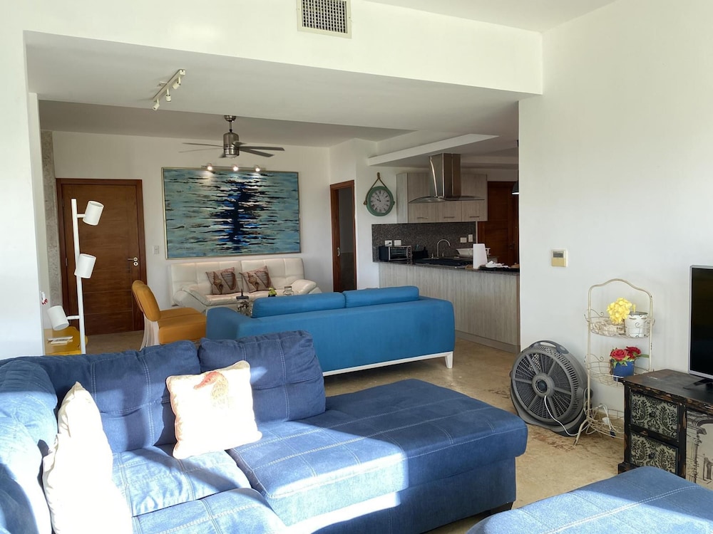 3BR apartment with beach access and ocean view — 4-Star Luxury Hotel in Ramon Santana, Dominican Republic