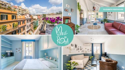 Elizabeth Penthouse Charmy Apartment in Little London 10 Min From the Center — 4-Star Luxury Hotel in Rome, Italy