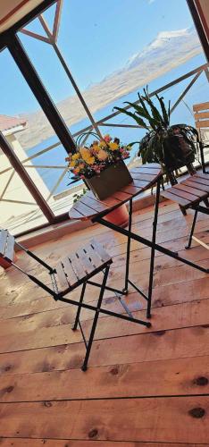 Lake Tabatskuri in Borjomi, Georgia