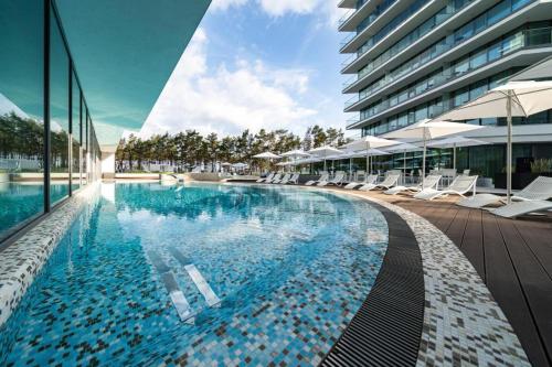 WAVE private apartment Fancy Sunset — 4-Star Luxury Hotel in Miedzyzdroje, Poland
