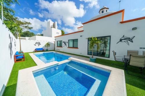 Medusa Private Pool 4 Bedroom Villa Prime — 5-Star Luxury Hotel in Cancun, Mexico