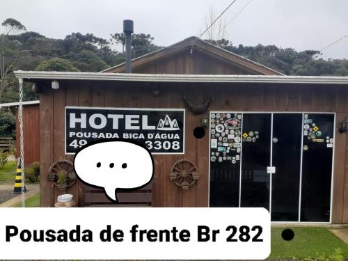 Pousada Bica D’Água De frente BR 282 in Lages, Brasil