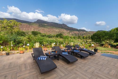 SaffronStays Vyom Farms in Karjat, India
