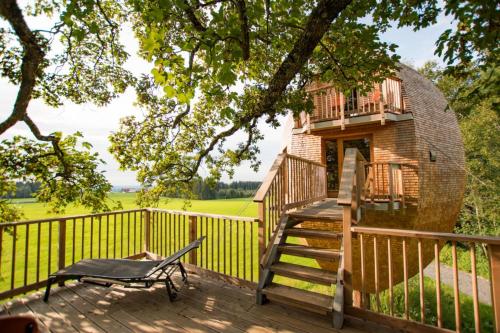 Ferienhof und Baumhaushotel — 4-Star Luxury Hotel in Betzigau, Germany
