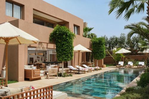 Villa Ty Habibi Super 5 Bedroom with Private Heated Pool by the Golf Amelkis — 4-Star Luxury Hotel in Marrakesh, Morocco