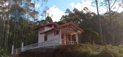 Cabana Sítio Cachoeiras do Caledônia in Nova Friburgo, Brasil
