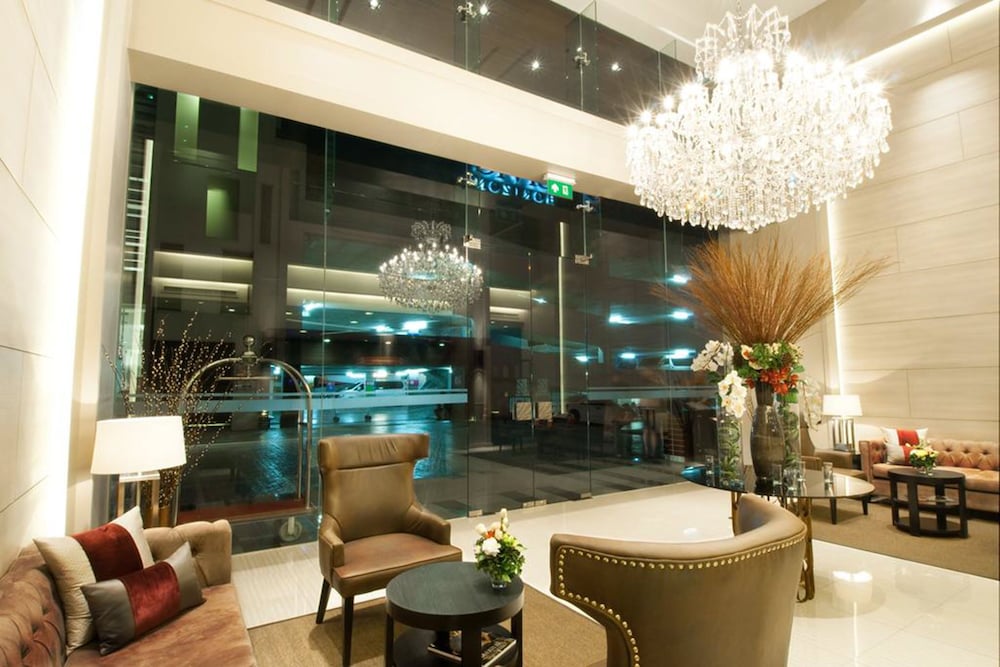 Lobby sitting area