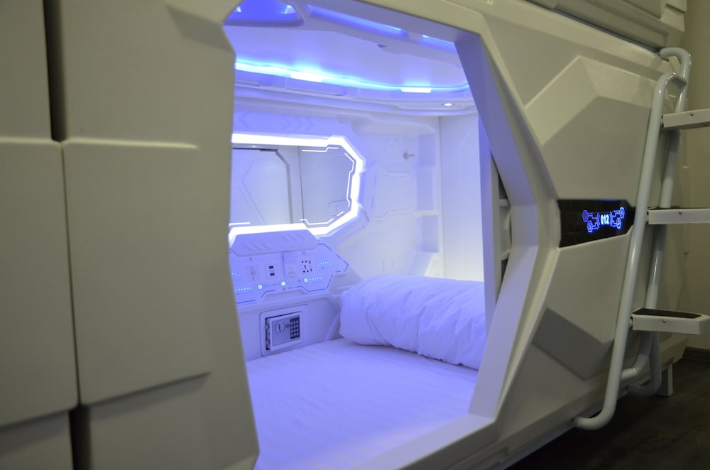 Capsule hotel Zodiak in Vladivostok, Russia