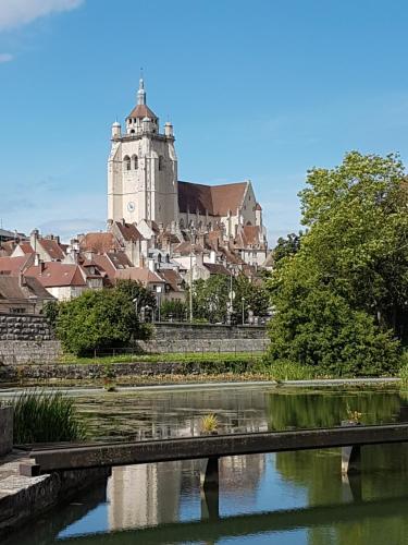 La Place Aux Fleurs in Dole, France