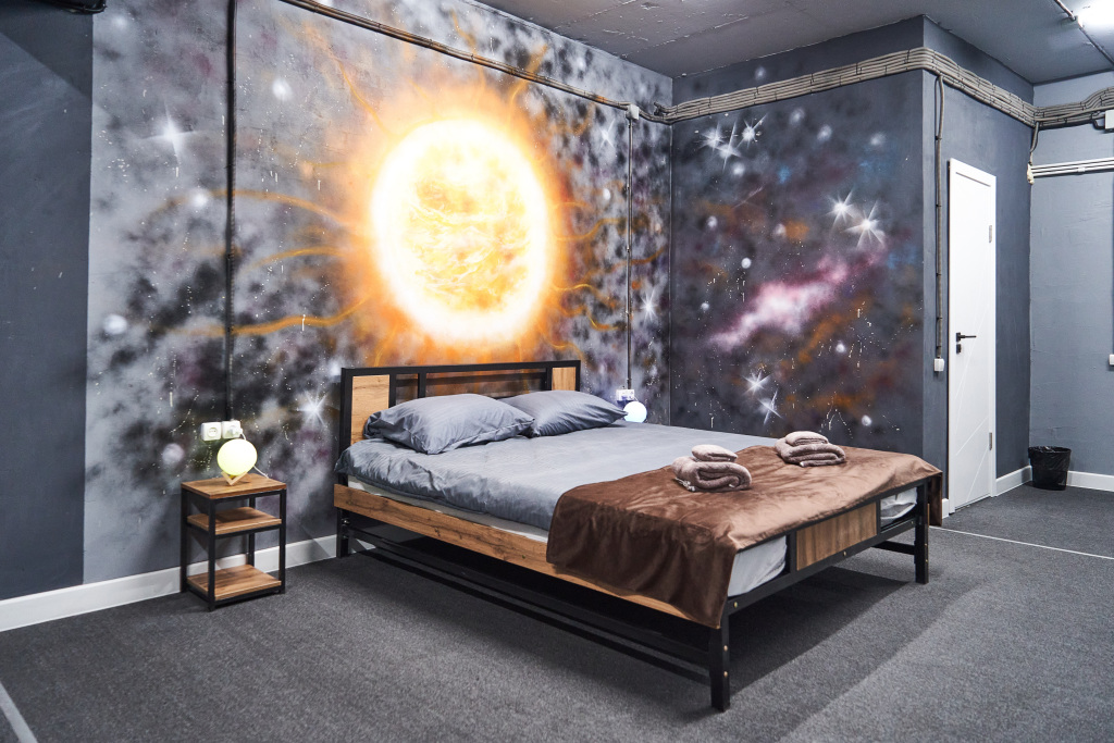 Gagarin Capsule Hotel in Almaty, Kazakhstan