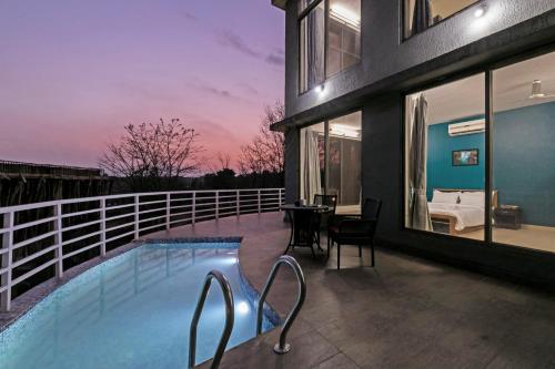 StayVista's Elevar Villa Elevate your stay with a Mountain View Terrace & Plunge Pool — 4-Star Luxury Hotel in Karjat, India