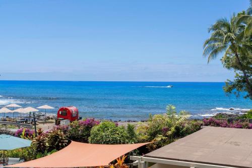 Direct Oceanview Paradise in a luxury condo 2B2B AC — 4-Star Luxury Hotel in Kailua-Kona, United States