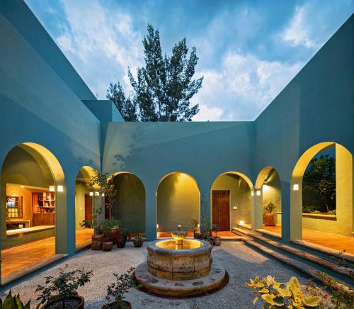 HOLT Balcones Guesthouse Two Double Beds Room — 4-Star Luxury Hotel in San Miguel De Allende, Mexico