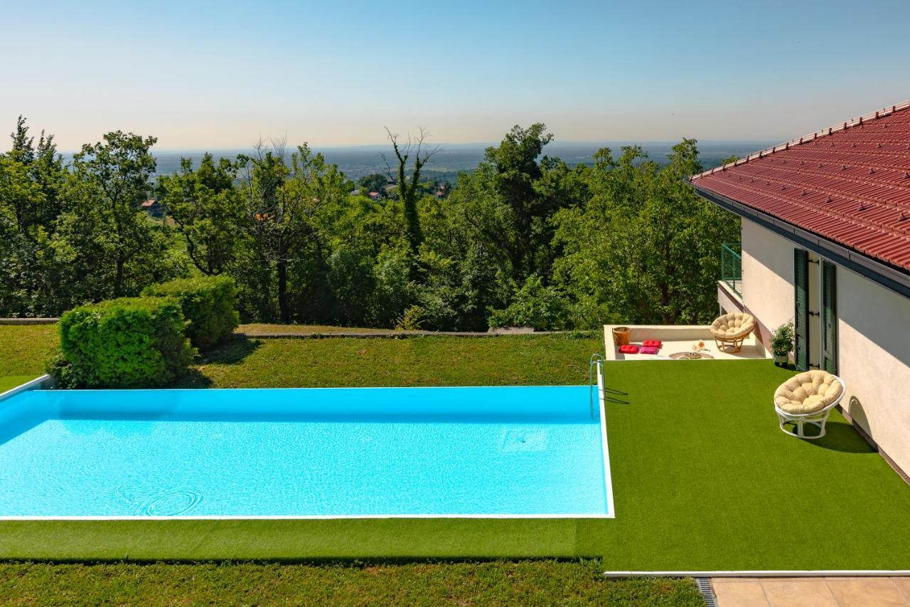 Villa Plesivica View Infinity Pool & Private SPA — 5-Star Luxury Hotel in Jastrebarsko, Croatia