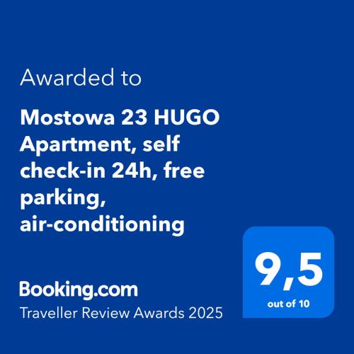Mostowa 23 HUGO Apartment self check in 24h free parking air conditioning — 4-Star Luxury Hotel in Poznan, Poland