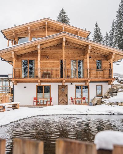 Weidenchalets - carbon neutral hotel in Sellrain
