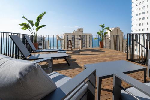 Roof Top 3 Floors — 4-Star Luxury Hotel in Netanya, Israel