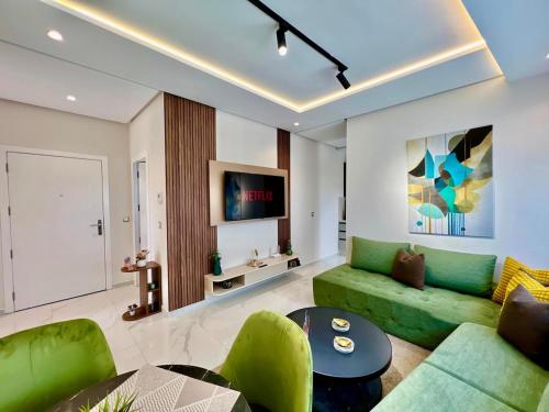 Coastal Emerald Stay 2 BR with Balcony — 4-Star Luxury Hotel in Tangier, Morocco