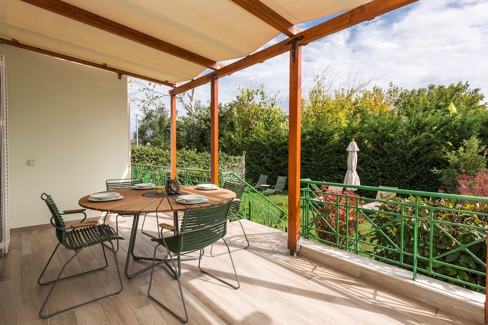 Estia Coastal Dream Lush Enchanting Garden Gem in Methoni, Greece