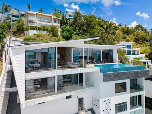Luxury Blue Coco Sea View Villa 4x4 SUV included — 4-Star Luxury Hotel in Koh Samui, Thailand