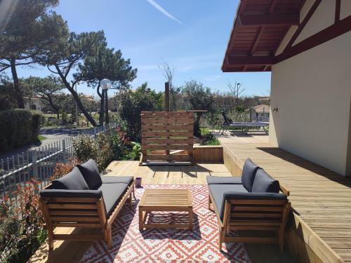 Maisonnette Neuve Plage Et Commerces a Pied — hotel in Vieux-Boucau-Les-Bains
