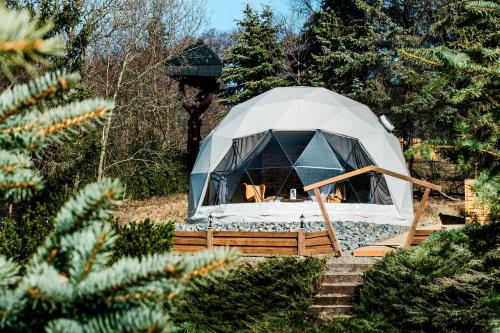Glamping Bahenec in Pisek, Czech Republic
