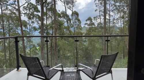 Chalé Manacá com vista e pôr do sol - carbon neutral hotel in Campos Do Jordao