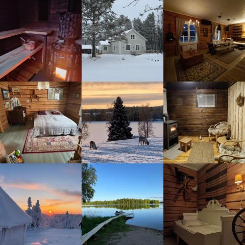 Saaren keidas maaseudulla Rukalle alle 30min An Island oasis in the countryside in Kuusamo, Finland