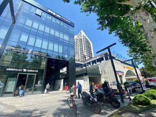 Luxury Studio @ Axis Towers in Heart of Tbilisi
