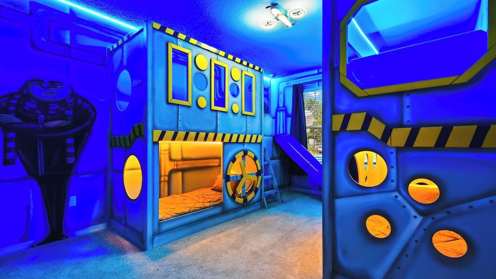 Mario Game Room Theater Loft W Pool SPA Disney - photo 4