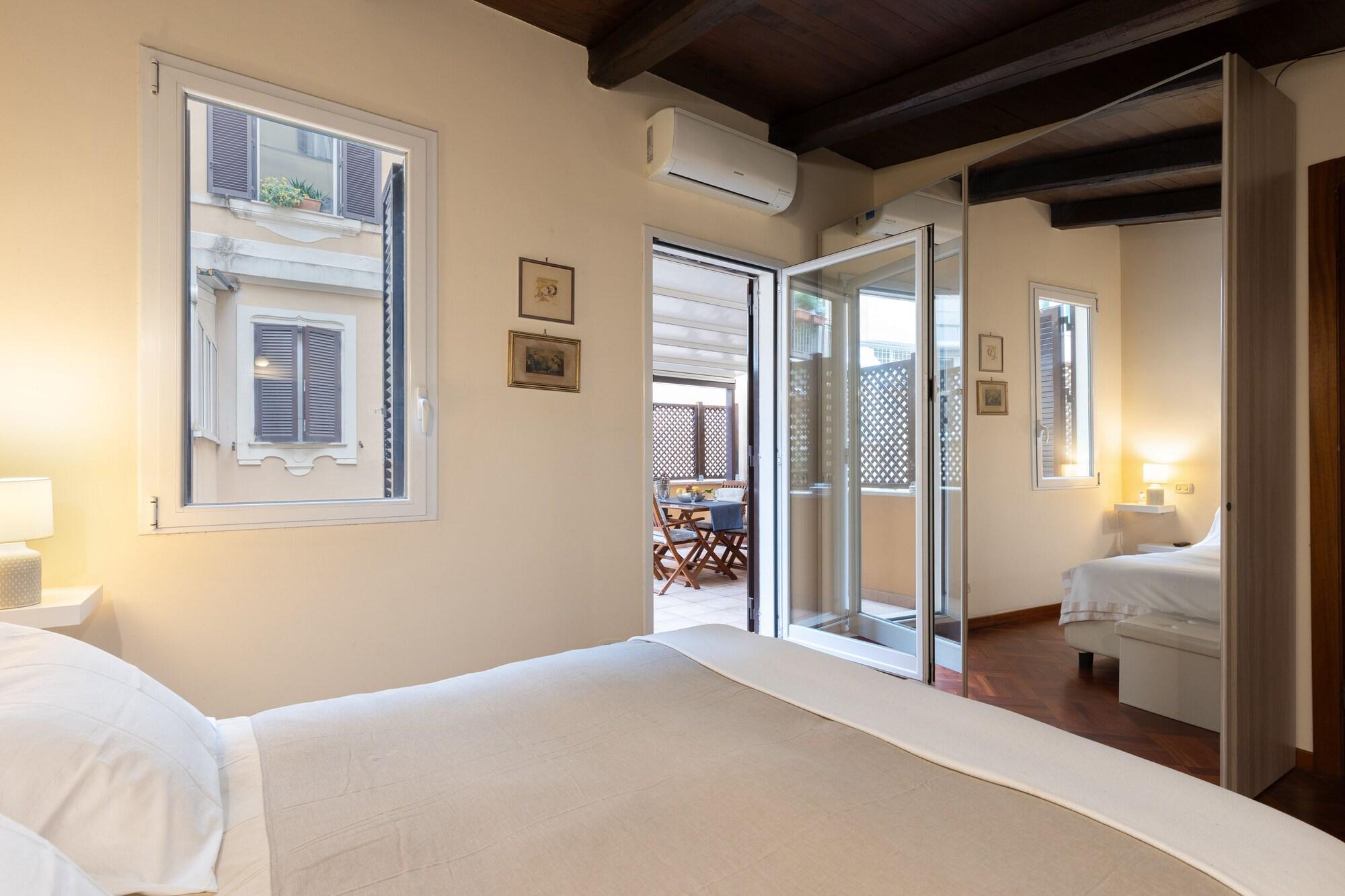 Colosseum private terrace — 4-Star Luxury Hotel in Rome, Italy