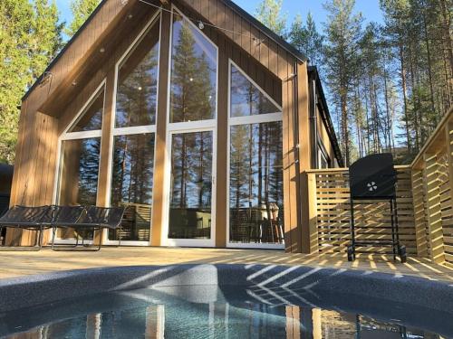 Furukrona Private Glass Dome Sauna and Hot Tub in Unknown City, Sweden