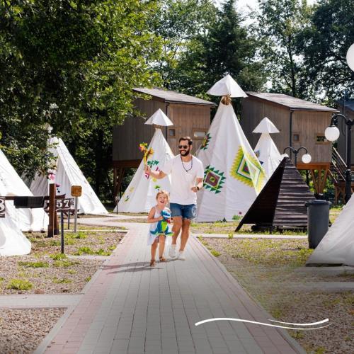 River Park in Zator, Poland