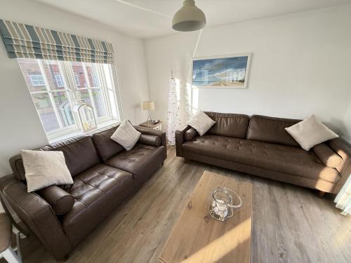 New England Cottage Part of the The Bay Filey Holiday Village with pool gym and direct beach access pub restaurant tennis and meadows walks