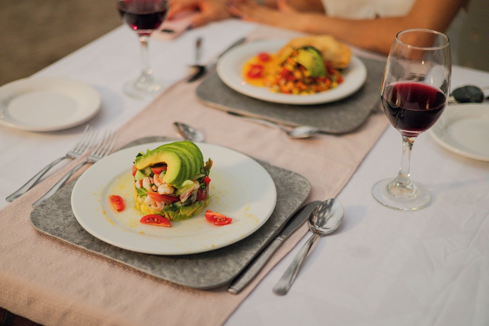 Couples dining