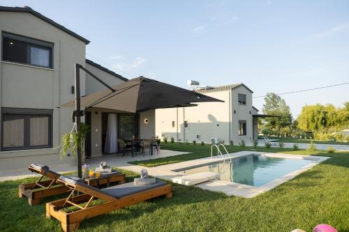 Mythical Olympus Mare Seaside Pool Villas — 4-Star Luxury Hotel in Katerini, Greece