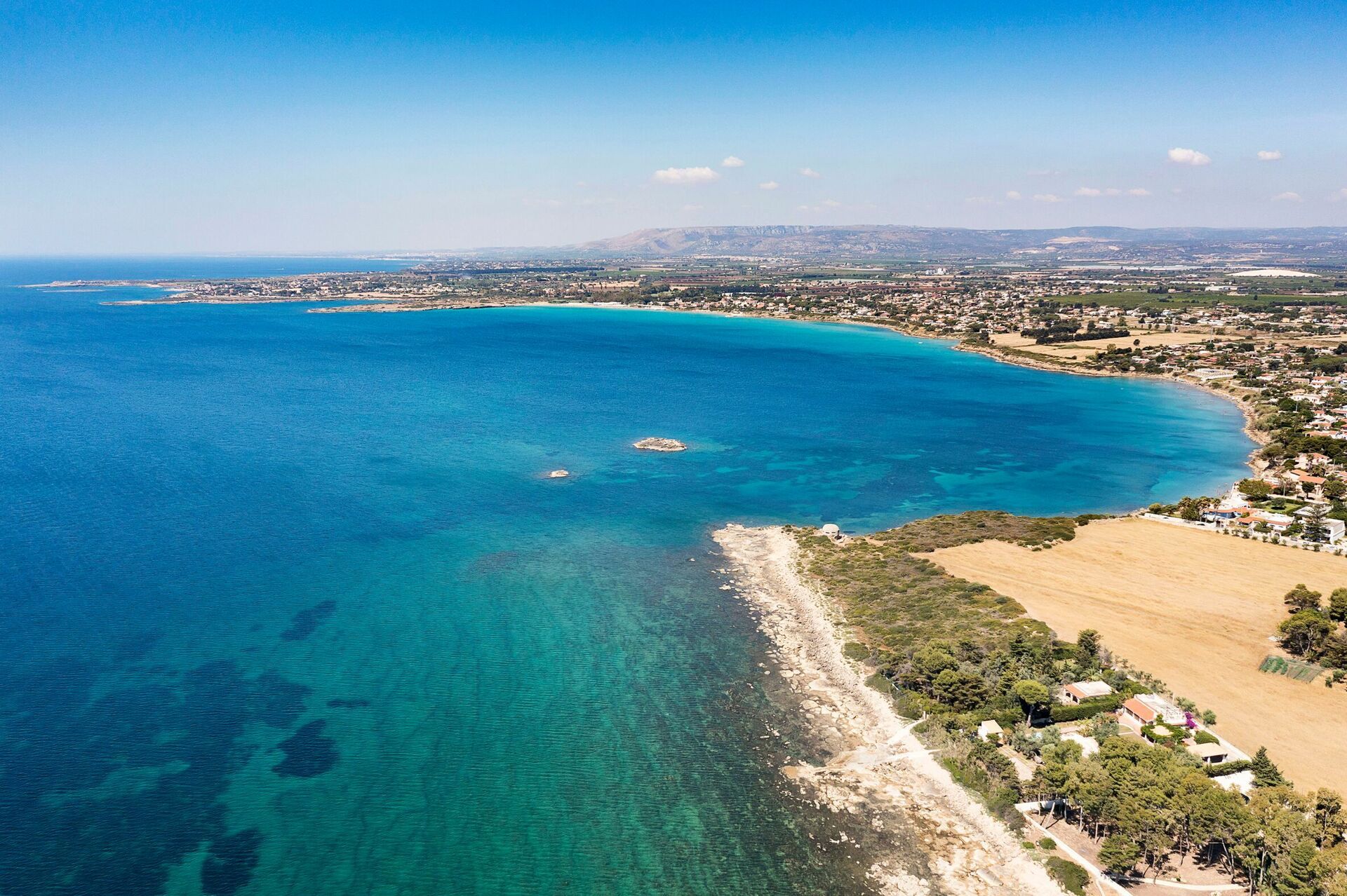 Marinella in Siracusa, Italy