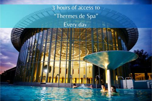 Les Thermes de Spa by La Cour de la Reine Hôtel Suites & accès gratuit au centre thermal in Spa, Belgium