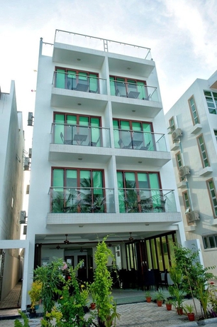 Eve Caurica in Hulhumale, Maldives