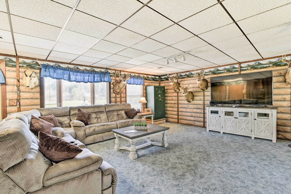 Cozy Cass City Retreat with Spacious Deck