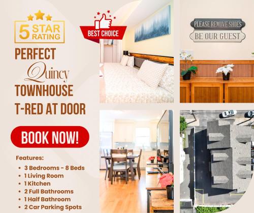 41 3BR Quincy Lovely Townhouse near Adams — 4-Star Luxury Hotel in Quincy, United States