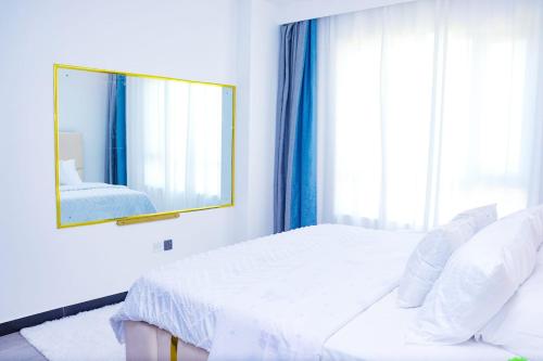 Beautifully Furnished Two Bedroom Apartment With Well Equipped Gym And Heated Swimming Pool And Amazing City Scenic Views And Ample Parking Space