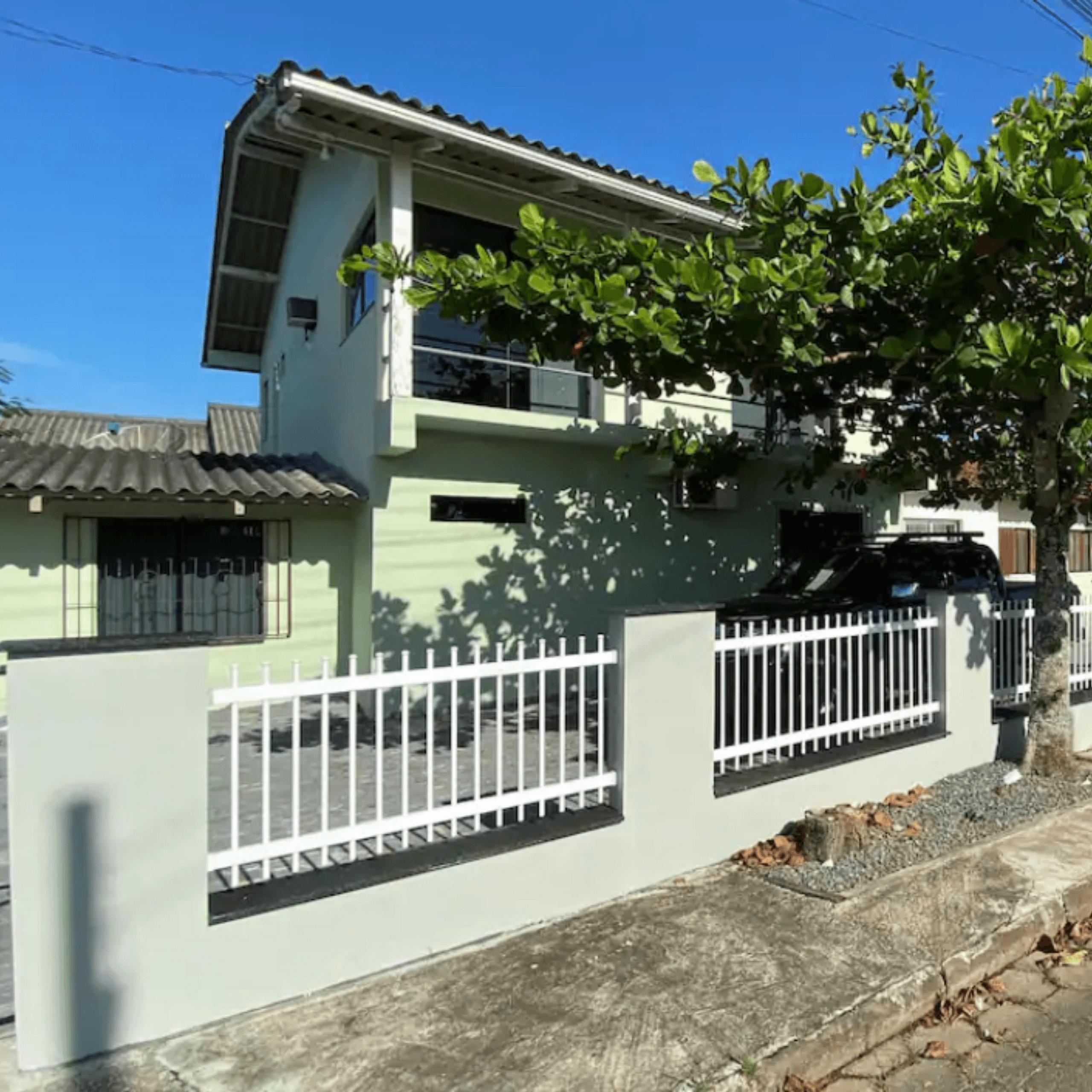 Casa Verde Mar Terreo A c 650m Praia WIFI Suíte