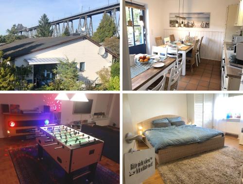 Ferienhaus Karla am Nord Ostsee Kanal Rendsburg für Familienurlaub & Monteure pet-friendly hotel Osterronfeld