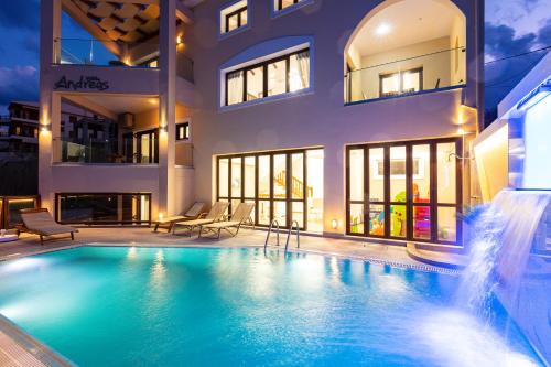 Villa Andreas — 4-Star Luxury Hotel in Panormos, Greece