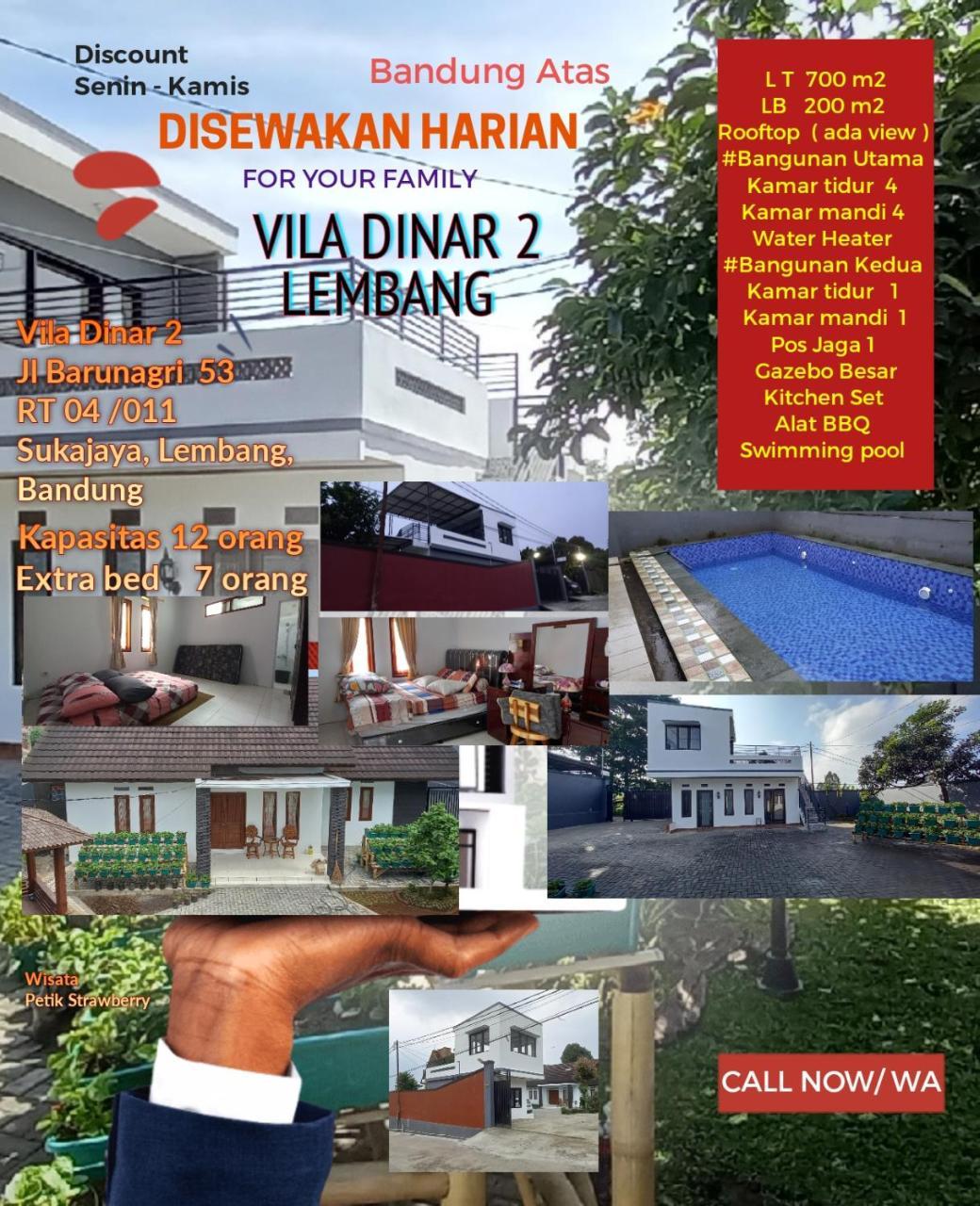 Villa Dinar Garden Lembang — 4-Star Luxury Hotel in Lembang, Indonesia