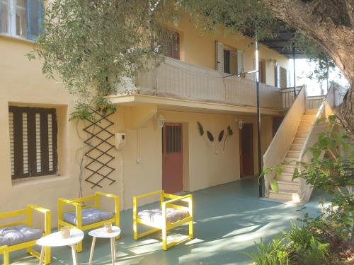 Petrohori before midnight in Pylos, Greece