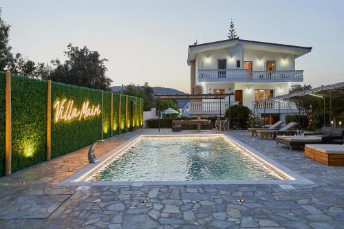 Villa Mairi 2 Private Pools & Game Room Near Athens — 4-Star Luxury Hotel in Salamina, Greece